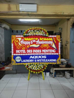 Papan Bunga di Lebak Bulus Jakarta Selatan